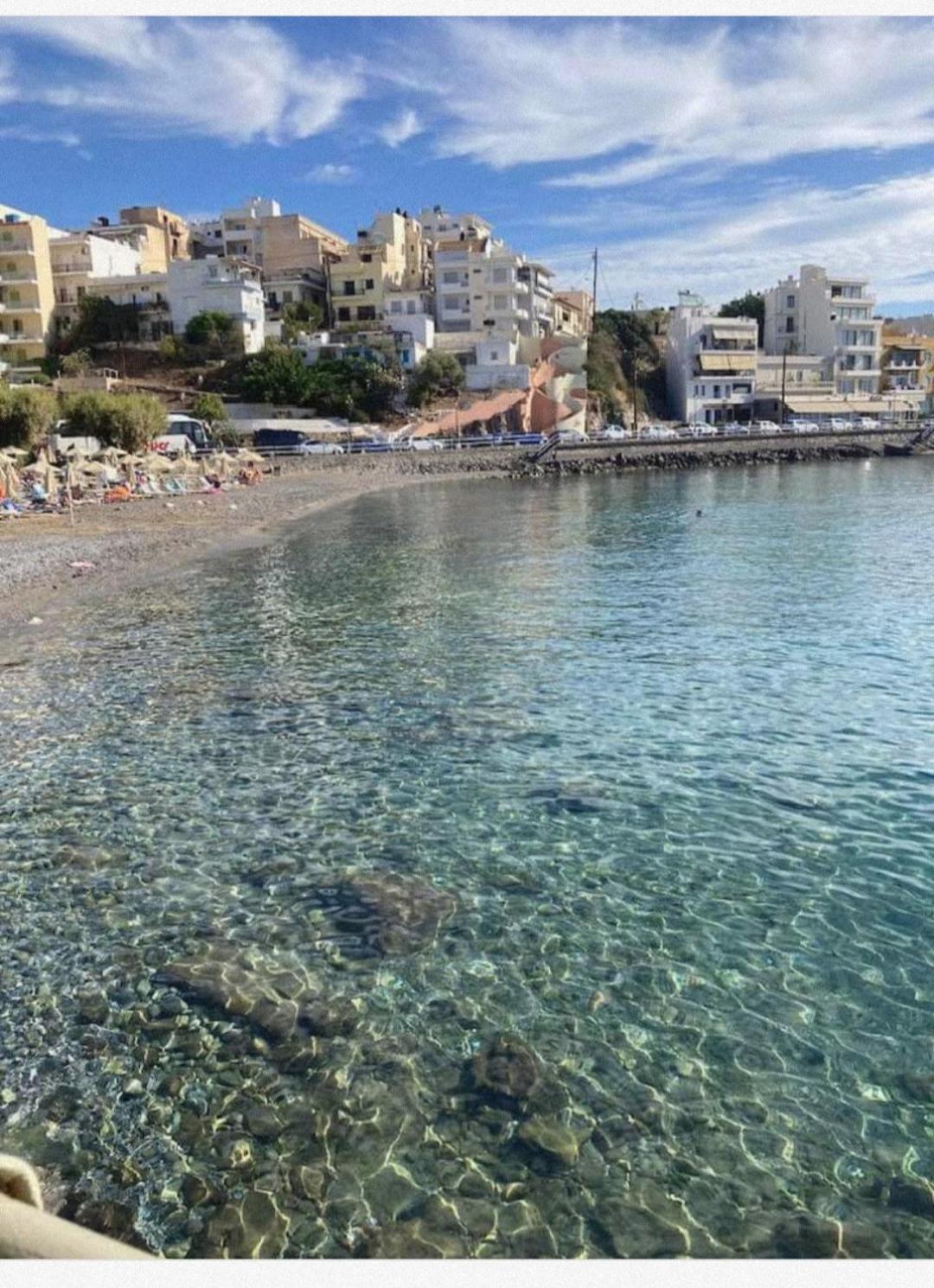 Beachfront Salty Sea Luxury Suite 2 Agios Nikolaos  Exterior photo